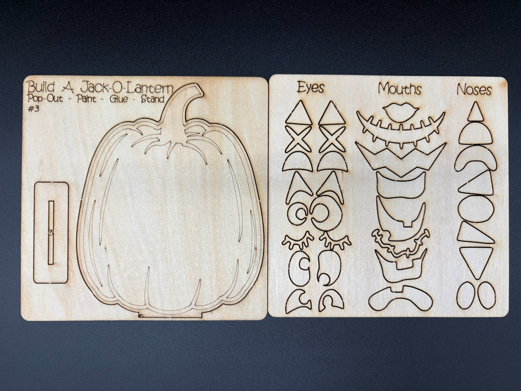 Popout Build a Jack-O-Lantern