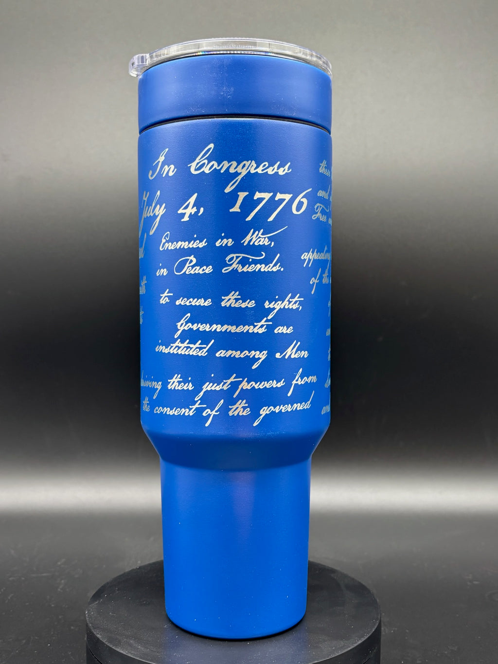 Declaration of Independence Tumbler - 40oz Insulated Beverage Cup
