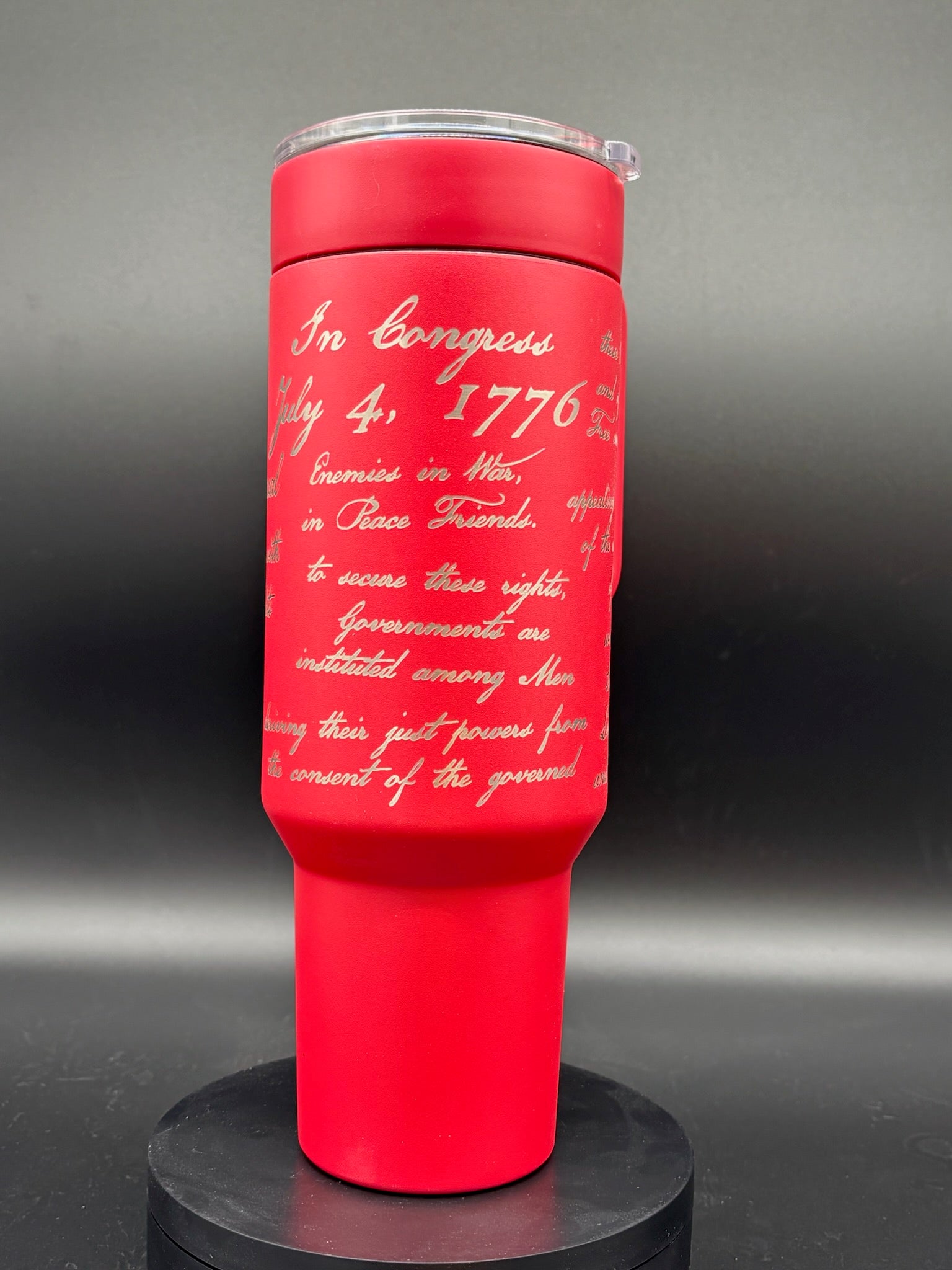 Declaration of Independence Tumbler - 40oz Insulated Beverage Cup