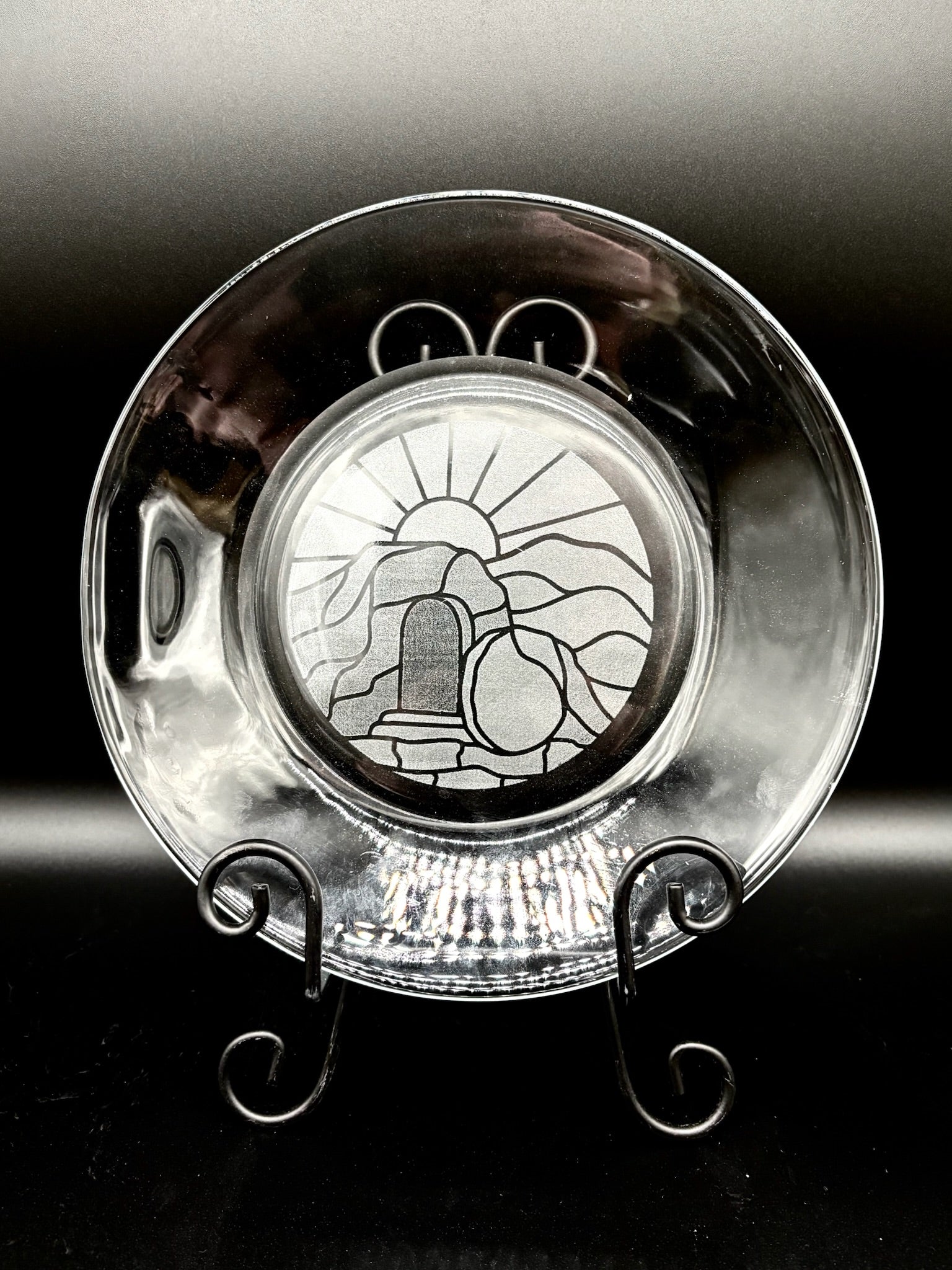 Easter Decorative Plate- Empty Tomb