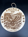 America 250 Plaque- Flying Eagle