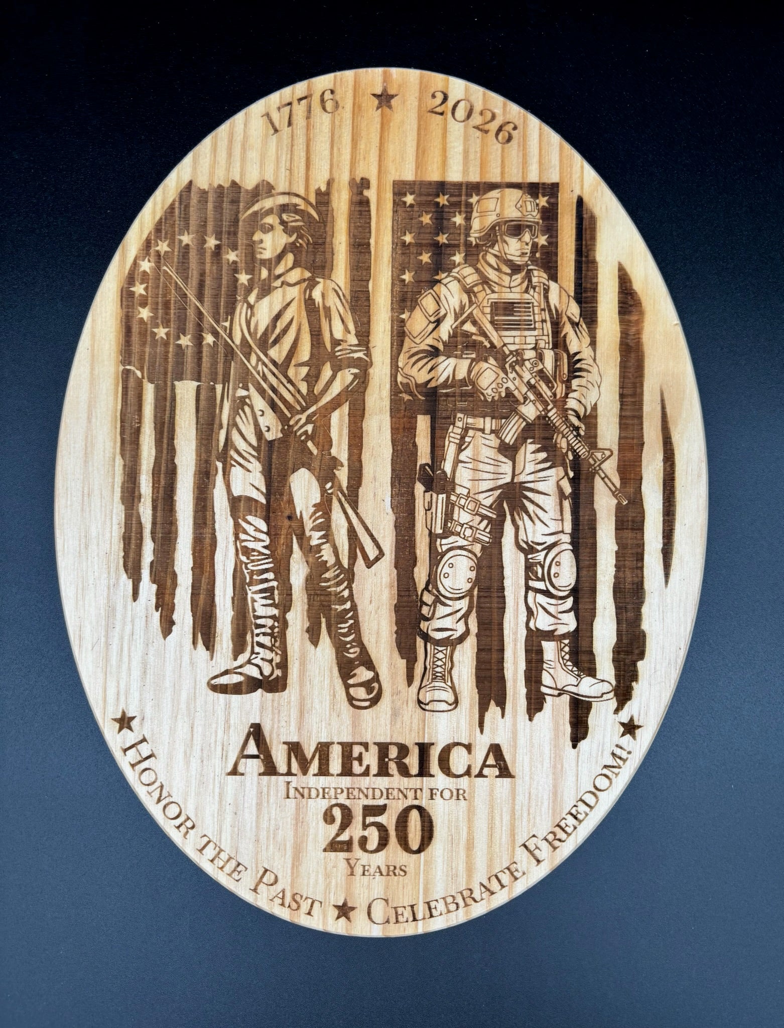 America 250 Plaque