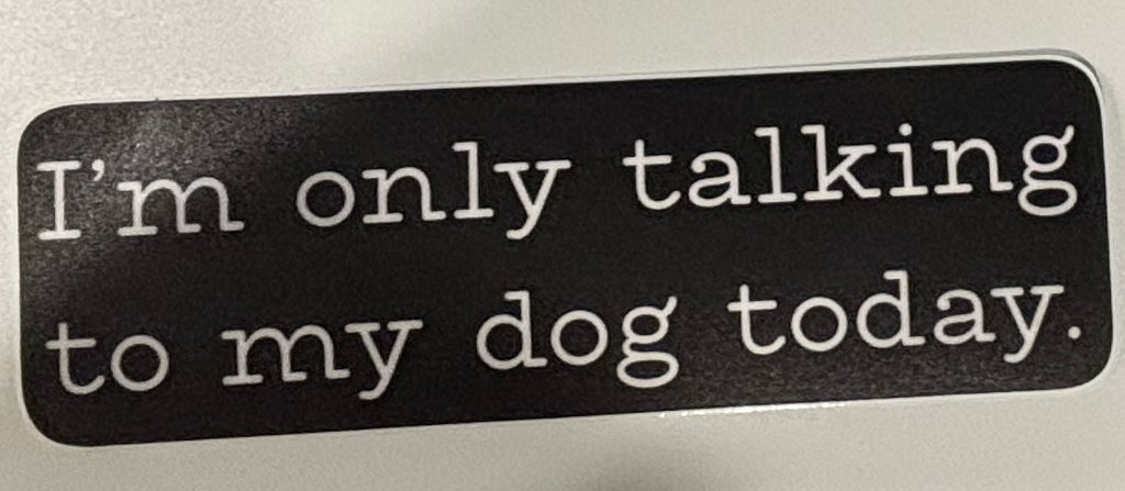 Dog Themed Vinyl Stickers