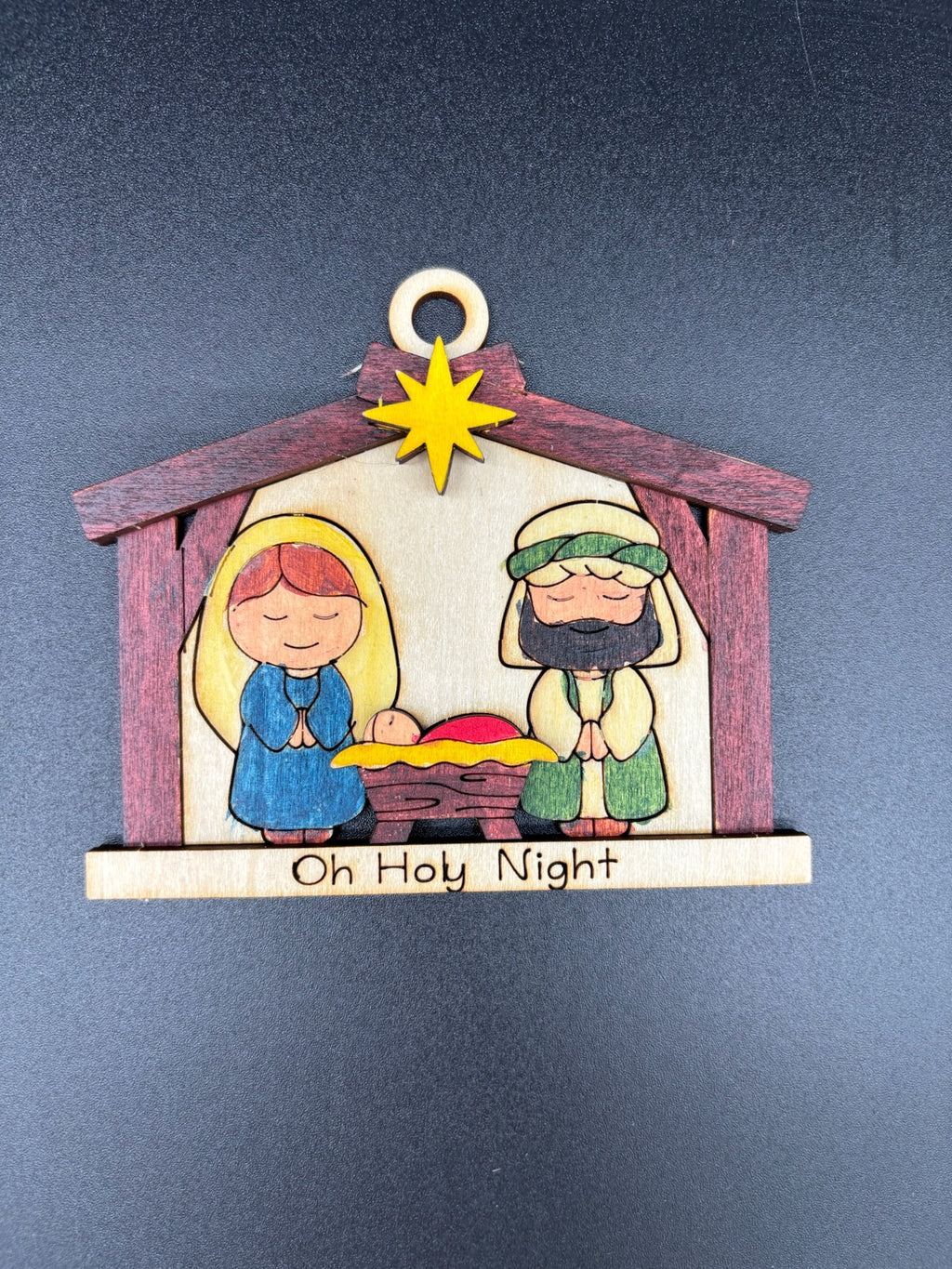 Christmas Ornament Pop-Out Fun Craft