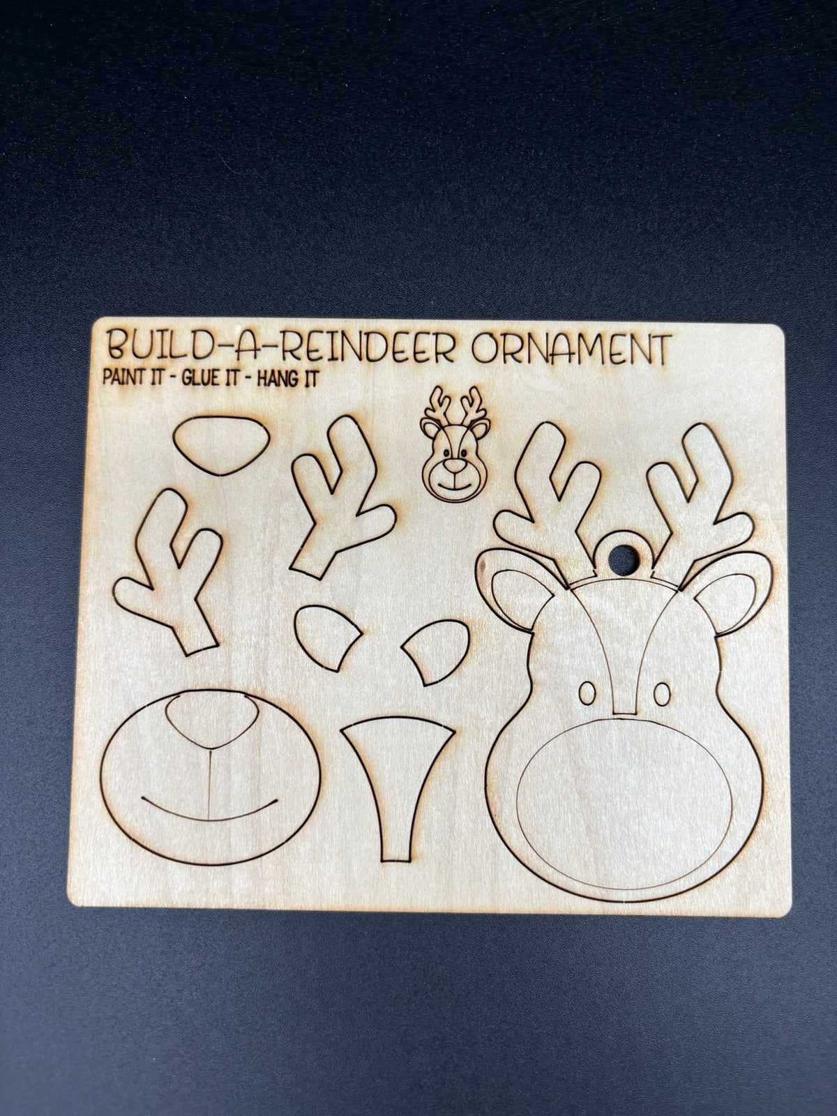 Christmas Ornament Pop-Out Fun Craft